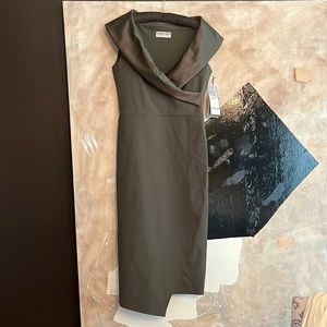 Chiara Boni Off Shoulder Cocktail Dress NWT Size 12